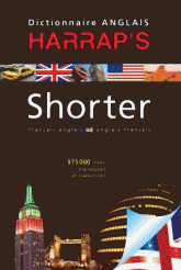 Harrap's Shorter - Dictionnaire anglais-francais et francais-anglais 9e edition