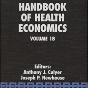 Handbook of Health Economics, Volume 1B