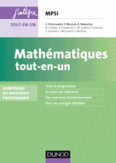 Mathematiques tout-en-un MPSI 3e edition