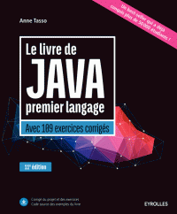 Le livre de Java premier langage - Avec 109 exercices corrigés (Broché) 11e édition