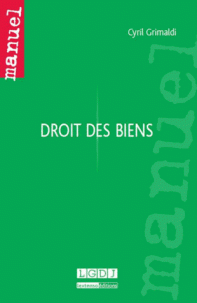 Droit des biens (Dos carré collé)