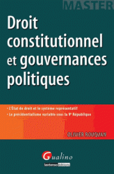Droit constitutionnel et gouvernances politiques