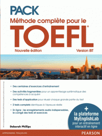 Méthode complète pour le TOEFL + MyEnglishLab 3e édition