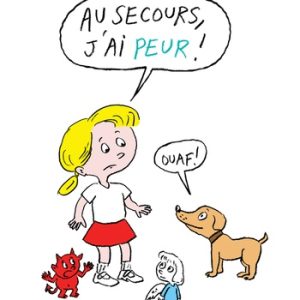 Les petits tracas de Théo et Léa  Au secours, j'ai peur !