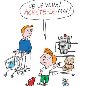 Les petits tracas de Théo et Léa  Je le veux ! Achète-le-moi !