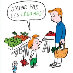 Les petits tracas de Théo et Léa  J'aime pas les légumes !