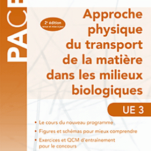 Approche physique du transport de la matière dans les milieux biologiques