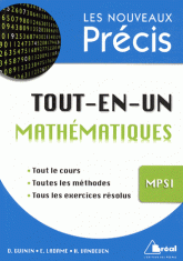 Tout-en-un Mathématiques MPSI