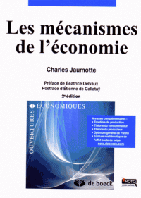 Les mécanismes de l'économie 2e édition