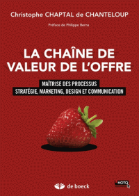 La chaîne de valeur de l'offre - Maîtrise des processus, stratégie, marketing, design et communication