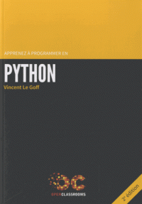 Apprenez à programmer en Python 2e édition