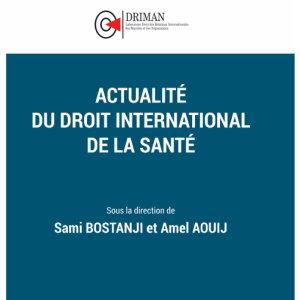 1111114359 ACTUALITE DU DROIT INTERNATIONAL DE LA SANTE