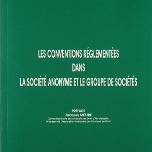 Les Conventions règlementées dans la société anonyme